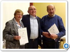 Ehrungen 2020 Wolfgang Strubel Lieselotte Stamm Herbert Ernst